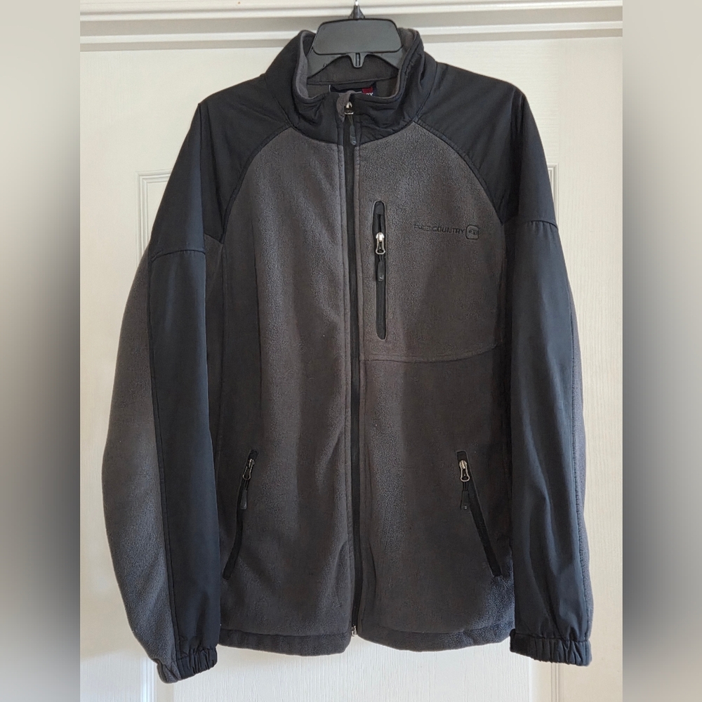 Men's Free Country Black and Gray Jacket